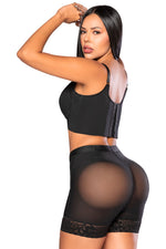 Panty ultrainvisible con encaje, triple realce en glúteos y control bajo disponible en varios tonos
