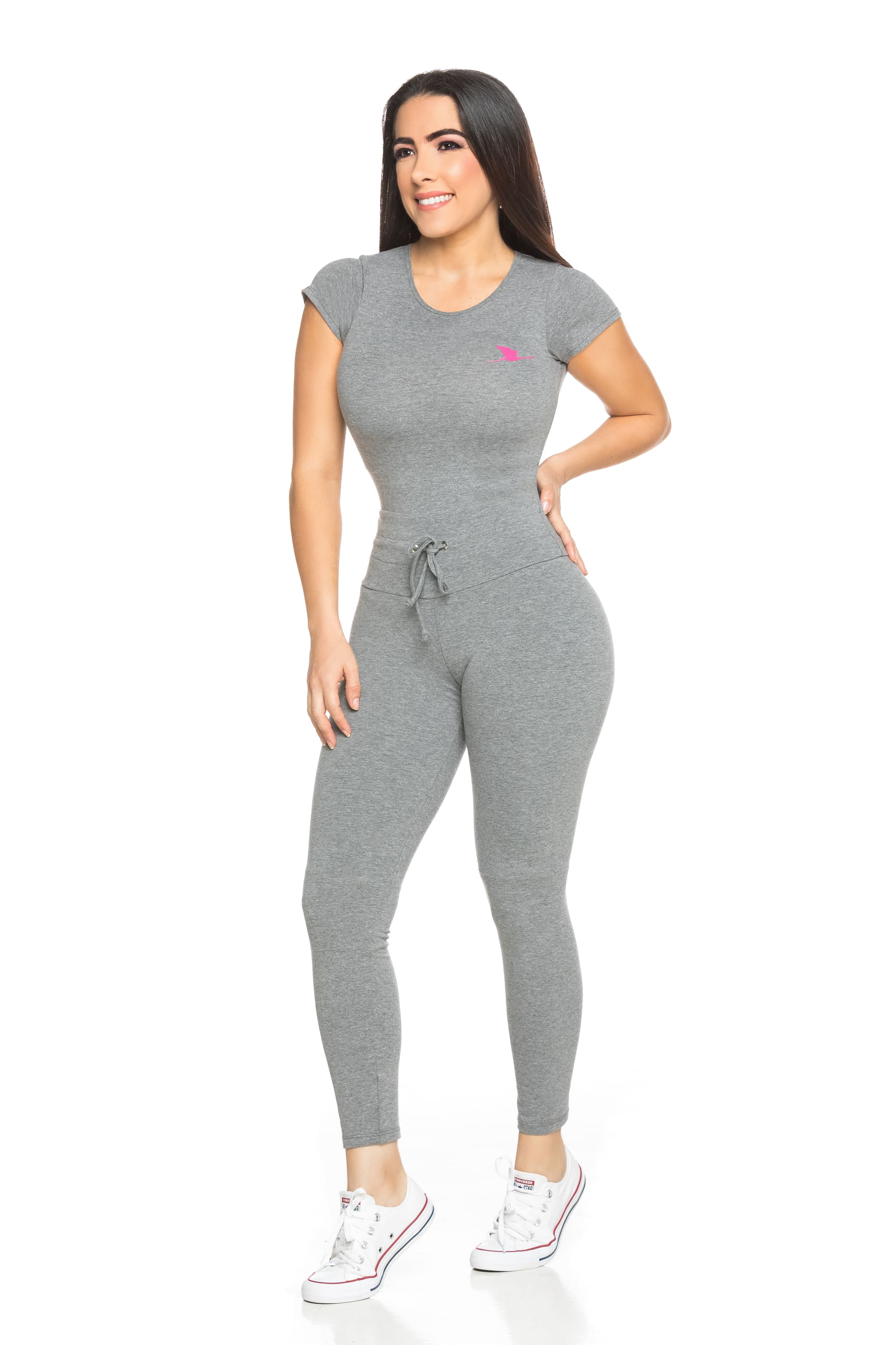 ENTERIZO DEPORTIVO GRIS LEVANTA COLA SMI0143