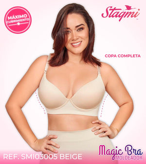 Magic Bra STAGMI - SMI03005-BEIGE - STAGMI, Moda Internacional