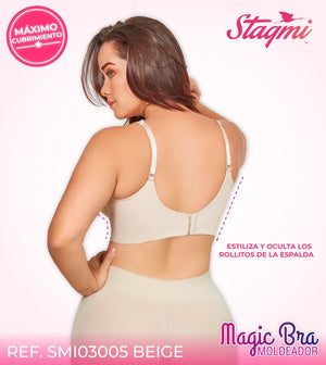 Magic Bra STAGMI - SMI03005-BEIGE - STAGMI, Moda Internacional