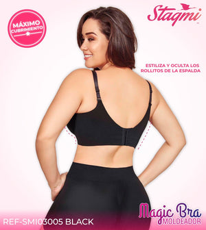 Magic Bra STAGMI - SMI03005-BLACK - STAGMI, Moda Internacional